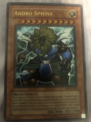 Yu-Gi-Oh! TCG Andro Sphinx Yu-Gi-Oh! The Movie Promo Exclusive Pack EP1-EN002...