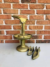 Antique Enterprise Cast Iron Shoe Last Nail Cup Caddy Tool Tray Cobbler