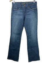 Cruel Girl Jeans Size 5 Relaxed Bootcut Denim Back Flap Pockets Blue Western