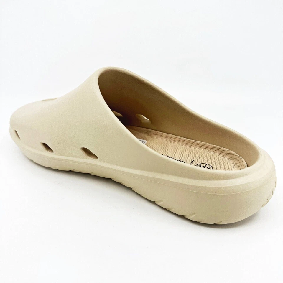 Adidas Adicane Zueco Beige Toboganes Mujer Sandalias Sin Cordones Exterior HQ9916 Foto 3 de 4