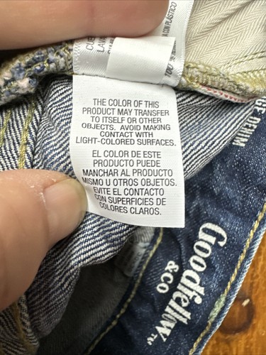 Goodfellow Jeans Men’s 30/30 Selvedge Premium Denim Slim Straight Leg Blue - Picture 13 of 24