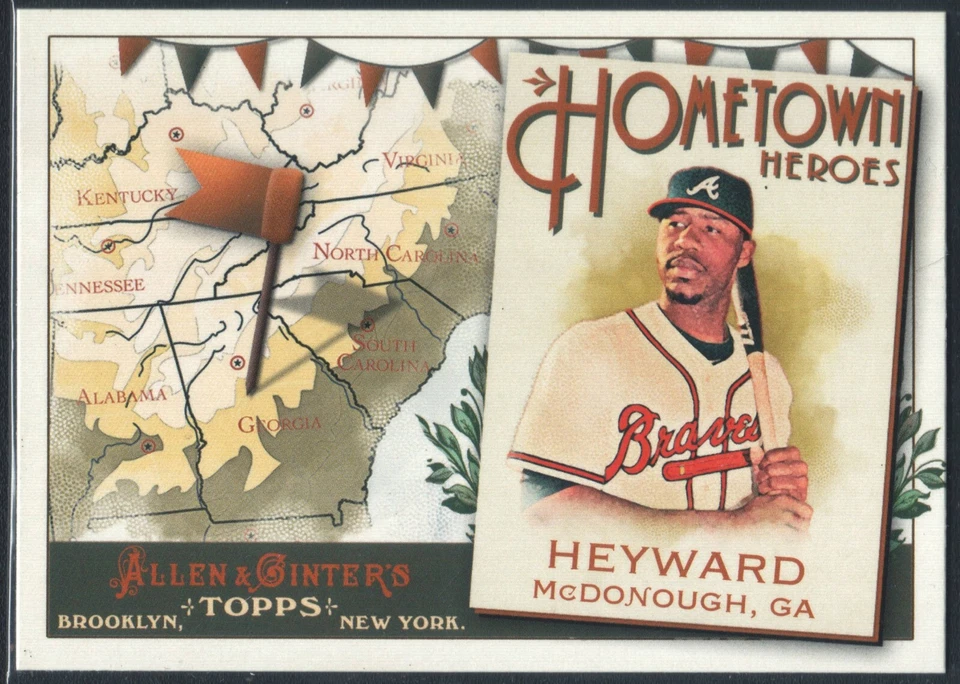Allen And Ginters Hometown Heroes 2011 insertar elige una tarjeta con extras en nosotros Foto 3 de 4