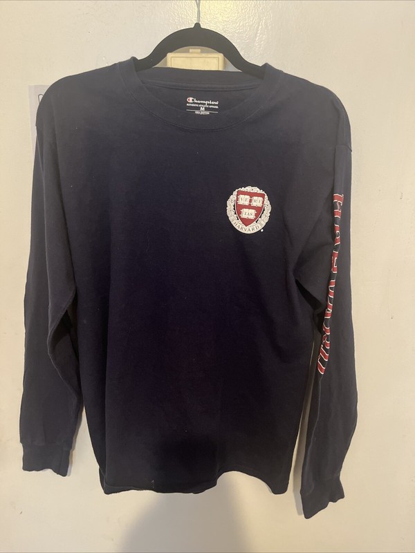 Harvard University Long Sleeve T-shirt M