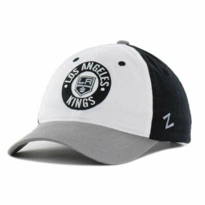 Los Angeles Kings NHL Circle Trey Relax Fit Adjustable Hat Cap Alternate Logo LA