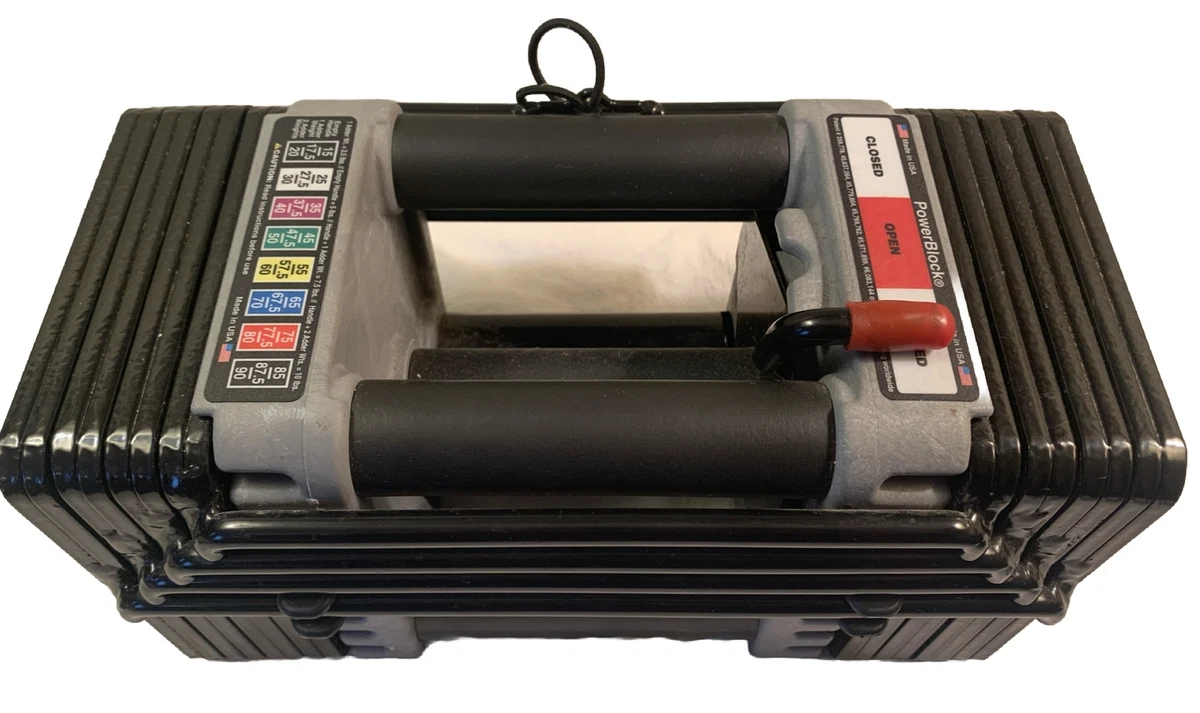 PowerBlock Personal Trainer Dumbbell 50lb Adjustable 50 Pound