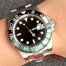 40mm Bliger miyota8215 Movement Mens Watch Black Dial Sapphire Glass Luminous