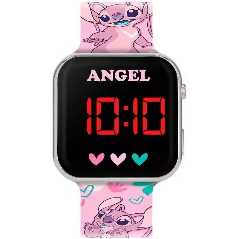 Disney Lilo And Stitch Led Strap Watch