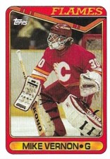 1990-91 Topps - Mike Vernon #351