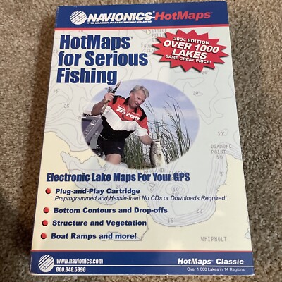Navionics Hot Maps 2004 HM280XL, Ohio, Indiana , Illinois 
