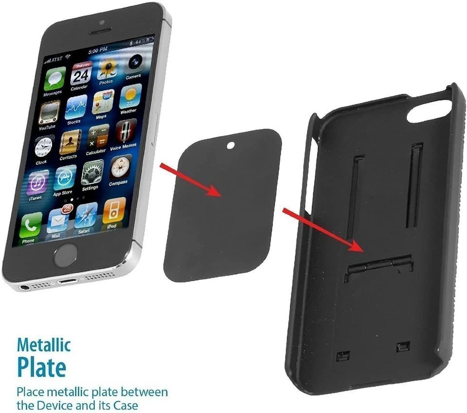 WixGear Universal Magnetic Bicycle & Motorcycle Handlebar Phone Mount Holder - Image 3 of 4