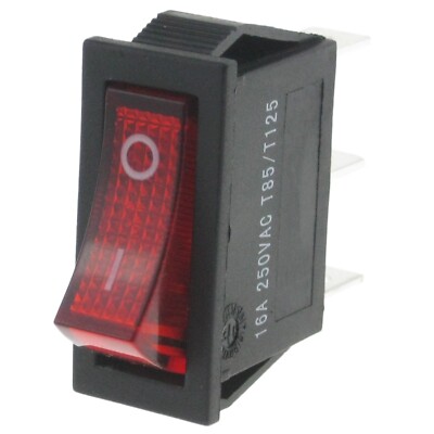 Interruttore ON/OFF Illuminato Rosso Buffalo Per Caldaia Acqua Calda - Modelli CC190-CC193 - Foto 5
