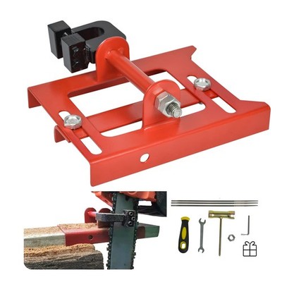 SurmountWay Chainsaw Mill Guide, Portable Vertical Lumber Cutting Guide, Timb...