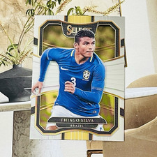 Panini 2017-18 Select Soccer Thiago Silva #84 Brazil Base Set