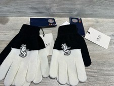 Chicago White Sox Knit Gloves Logo By Erin An...