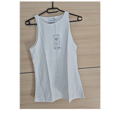 VILA VIKENZA Trägershirt Damen Weiß M Basic runder Ausschnitt 14089119