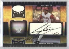 2004 Leaf Certified Cuts Marble Gold Signatures 2/25 Jose Guillen #199 Auto 0e3