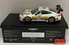 Slot Car NSR D0389 Porsche 997 71 Apple Tribute Bob Garreston Bobby Rahal