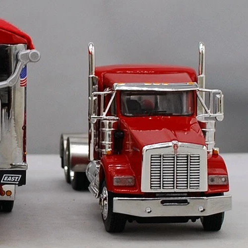 1/64 DCP Red/Chm 1:64th scale Kenworth T800 Sleeper TRUCK ONLY - Image 2 of 3