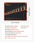 Flex-Head Ratcheting Nickel Plating (SAE), (Sae) 12pcs