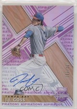 2019 Panini Elite Extra Edition Aspirations Purple 59/100 JJ Goss #36 Auto w5b