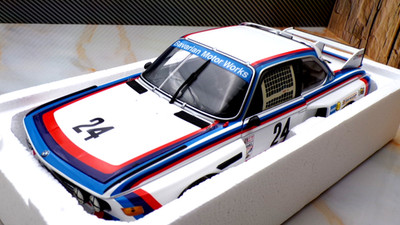 Minichamps BMW 3.5 CSL  6h Riverside 1975 Posey/Redman 1:18