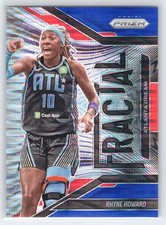 Rhyne Howard - 2025 Prizm WNBA - Fireworks Blue Pulsar #/199 - Atlanta Dream