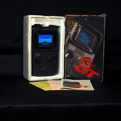 NEC PC Engine GT Konsole PI-TG6 Boxed getestet Kondensatoren & Getriebe erset...