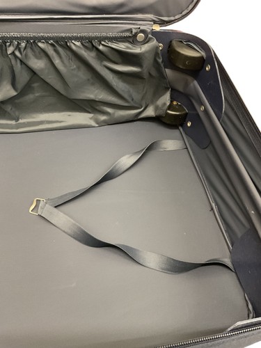 Marco Polo Soft Suitcase Lightweight Navy Blue Durable Rolling - Picture 7 of 13