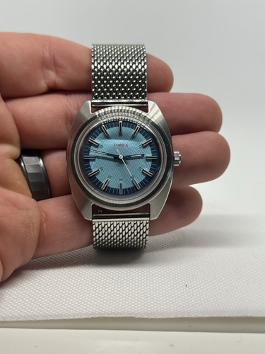 Timex Worn And Wound WW75 V2 Limited Edition Rare* only 500 made Box+Papers - Picture 9 of 13