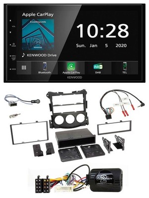 Kenwood Bluetooth Lenkrad DAB USB 2DIN Autoradio für Nissan 370Z 2009-2013 Roads
