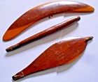 ABORIGINAL CHILDRENS TOYS WOOMERA  DIGGING STICK BOOMERANG YINDJIBARNDI TRIBE WA