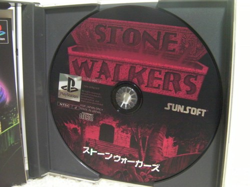 Postal Ps Stone Walkers Obi con Flyer Walkers/Playstation 1 Playstation P1 - Imagen 5 de 9