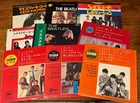 Lot 9 BEATLES Japanese 7" vinyl EPs/45s Odeon/Apple YESTERDAY Michelle HEY JUDE