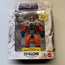 Masters of the Universe Origins Sy-Klone 5.5  Action Figures Sketchbook Series