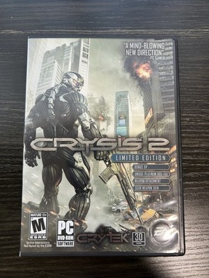 CRYSIS 2 - Limited Edition Pc DVD ROM Fast Free Shipping