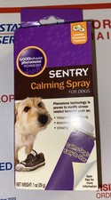Sentry Calming Spray For Dogs Calms Anxiety  Stress 1 oz