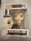 Funko Pop! Vinyl: Stranger Things - Eleven (in Hospital Gown) #511 w/ Protector