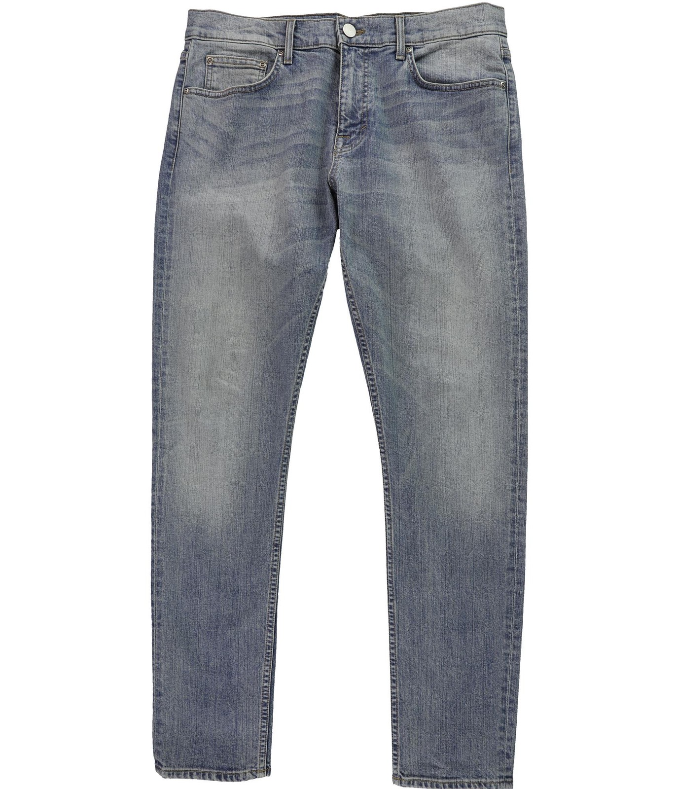 Мужские выцветшие легкие поношенные джинсы Slim Fit DSTLD синие 33W x 32L 8890₽