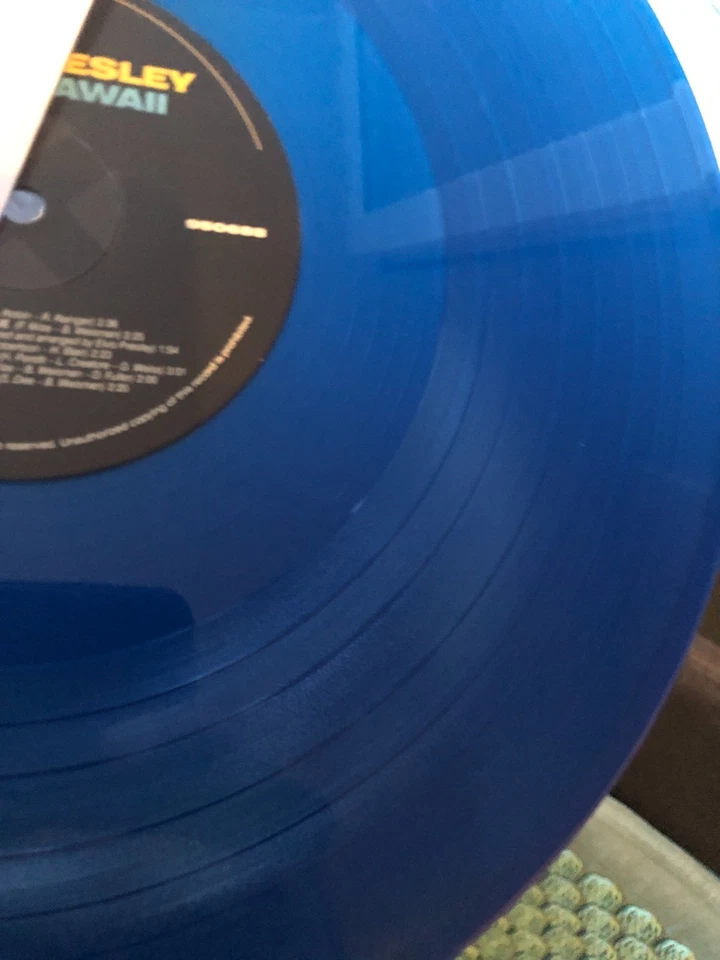 SOUNDTRACK - ELVIS :  Blue Hawaii - BLUE VINYL - Waxtime 950688 , E 2019 - Bild 3 von 3