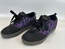 Heelys x Minecraft Pro 20 - Black/Purple Enderman Skate Sneakers - Size Youth 4