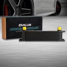 Black 10 Row Universal AN10-10AN Engine Transmission Oil Cooler Radiator
