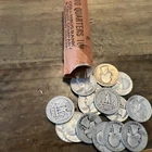 Roll Of 40 Silver Washington Quarters