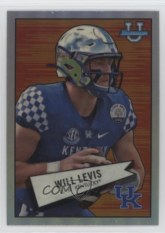 2022 Bowman U Chrome 1952 Bowman Will Levis #52BF-7 w1s