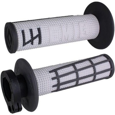 ODI EMIG 2.0 Lock On Griff Weiß Graphit Für Motion Pro Vortex Throttle 2000-25
