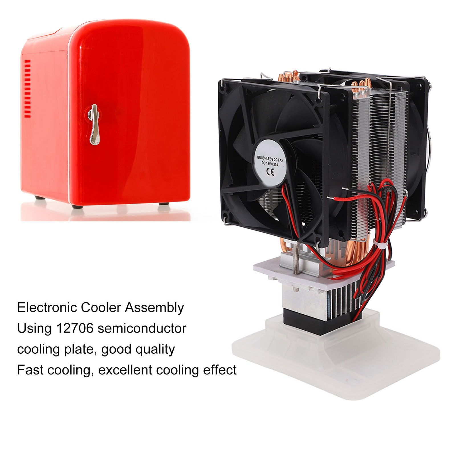 Portable Semiconductor Cooling System For Pet Mini Air Conditioner Excellent