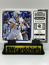 2023 Panini Chronicles Draft Picks - Contenders College Ticket Will Levis