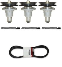 Exmark Lazer Z 60 Deck Rebuild Kit Spindles, Blades, Belt