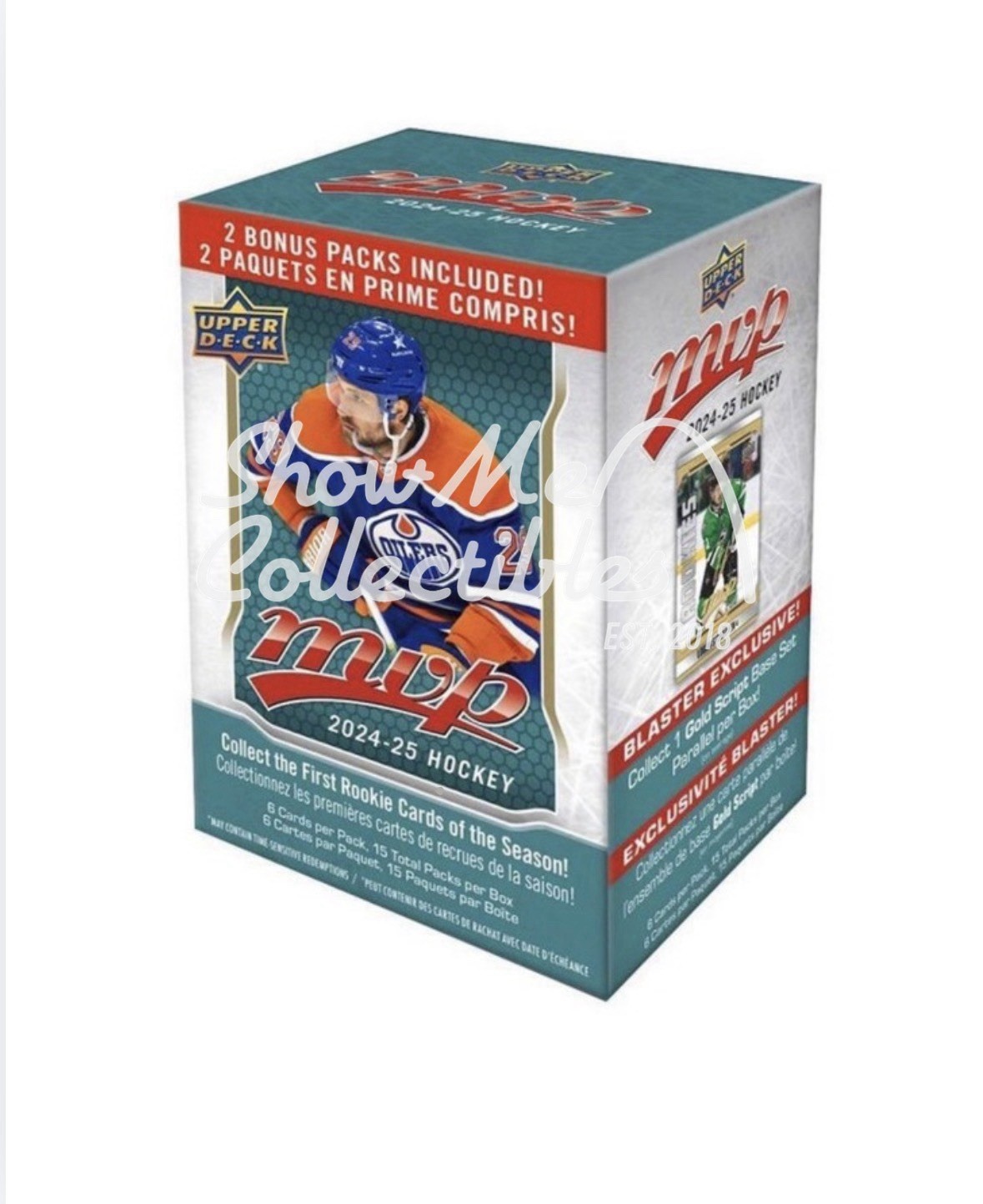 2024-25 Upper Deck MVP NHL Hockey 15-Pack Blaster Box - FREE SHIP!