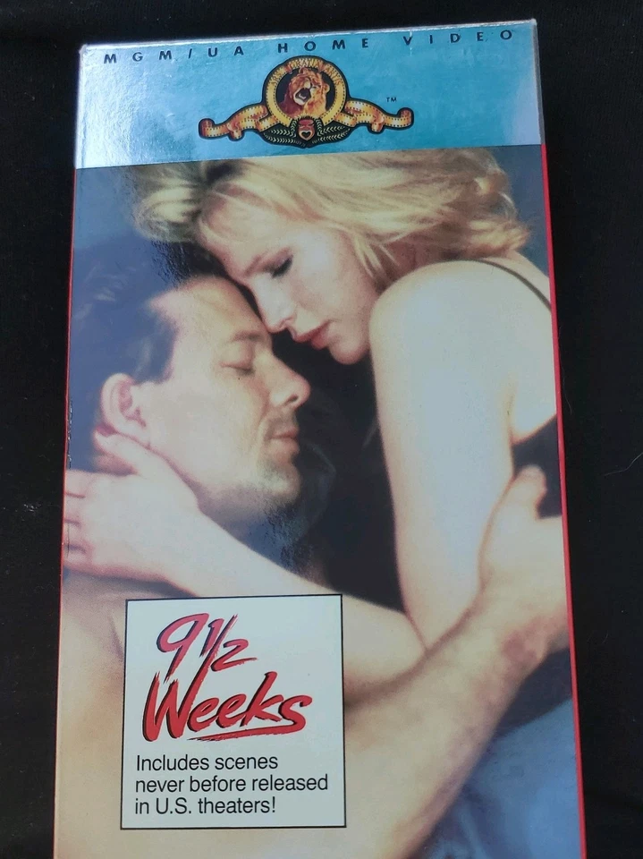 Erotic Thrillers VHS Lot 5 Movies 9 1/2 Weeks Body Double Women Unchained Shock - Image 2 of 4