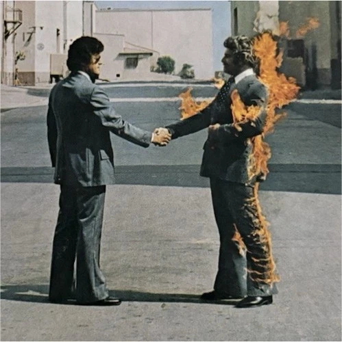 Pink Floyd Wish You Were Here LP Vinyl Record Harvest 1975 Rock PC33453